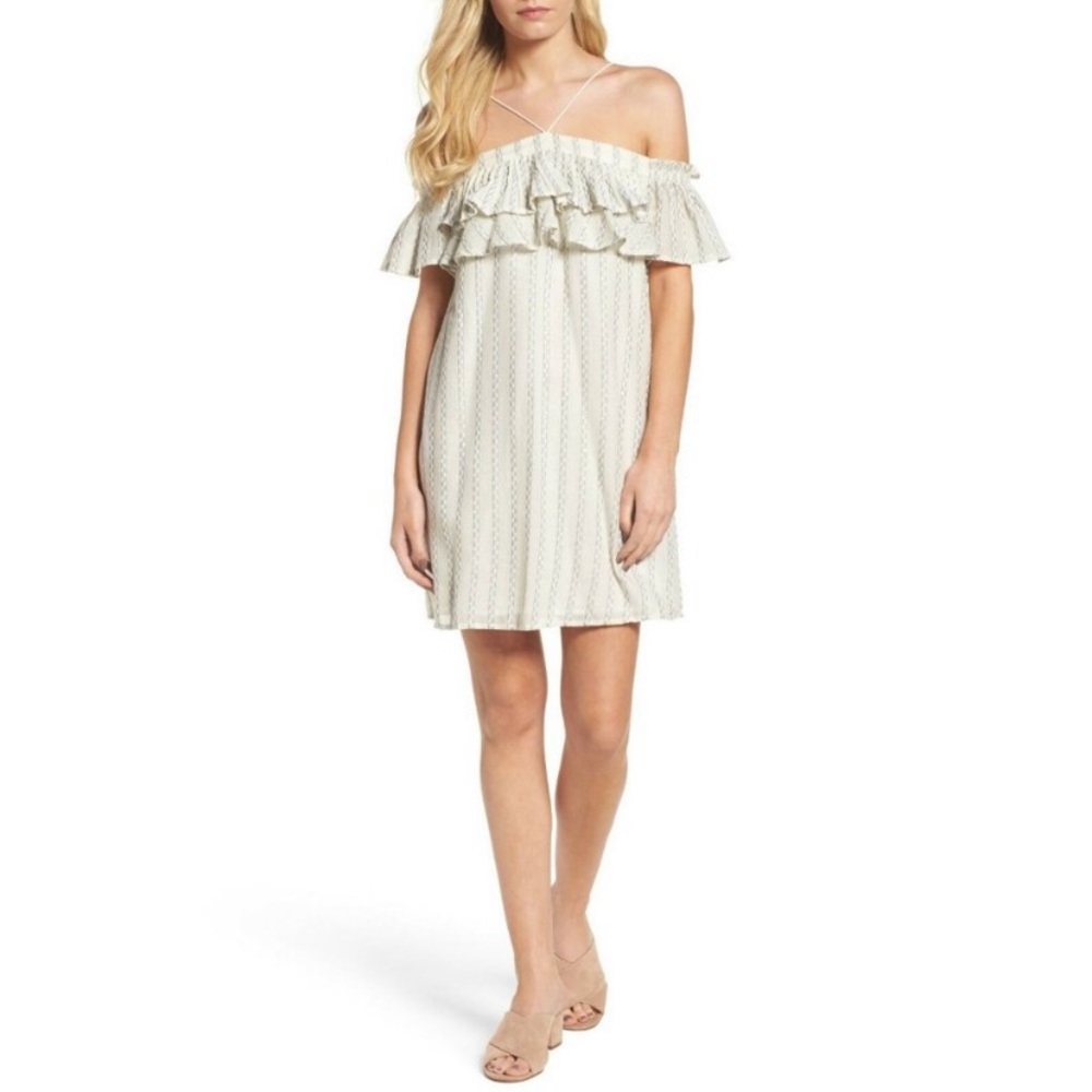 Greylin off the shoulder dress